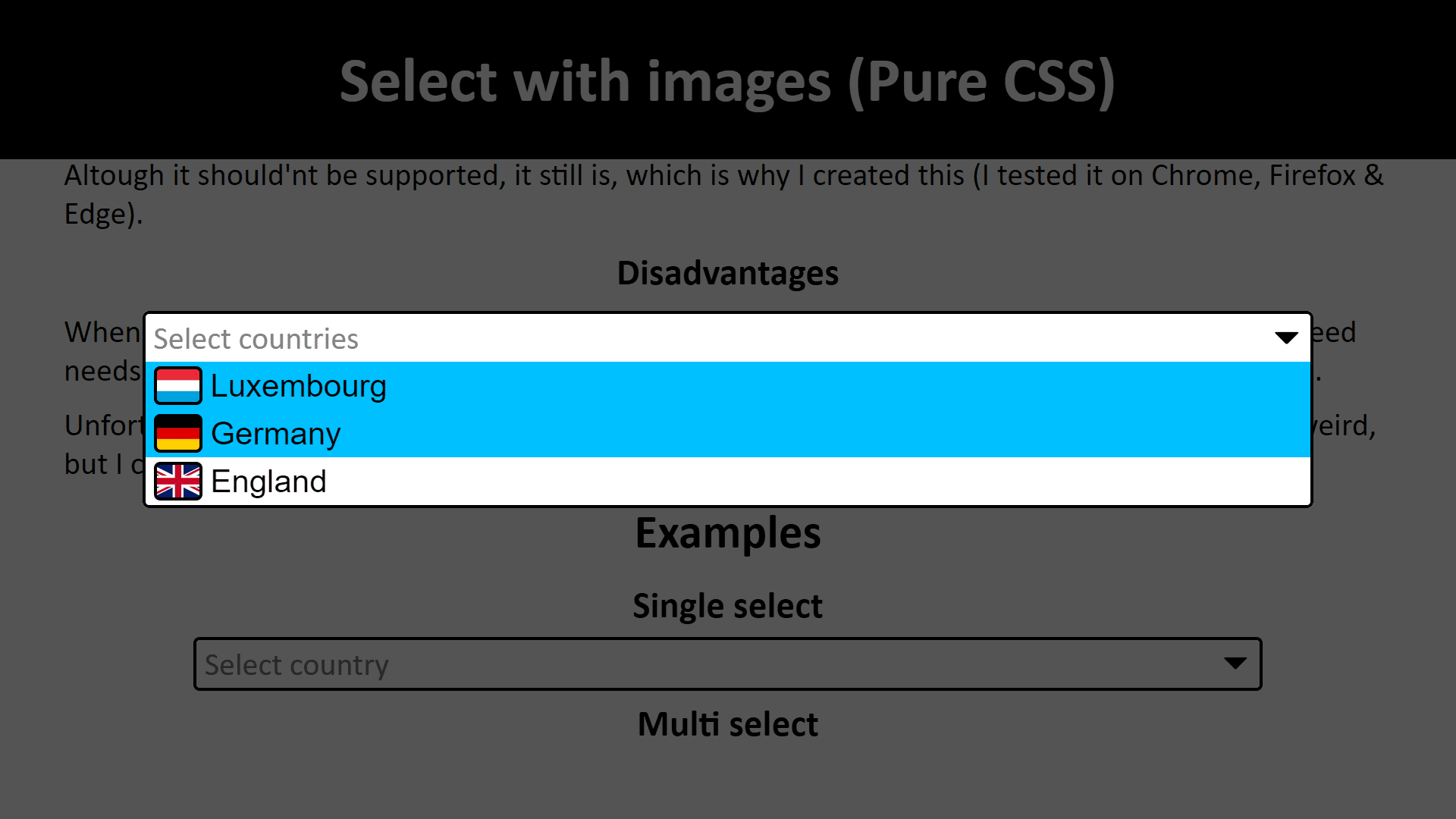Html Select Image Thumbnail