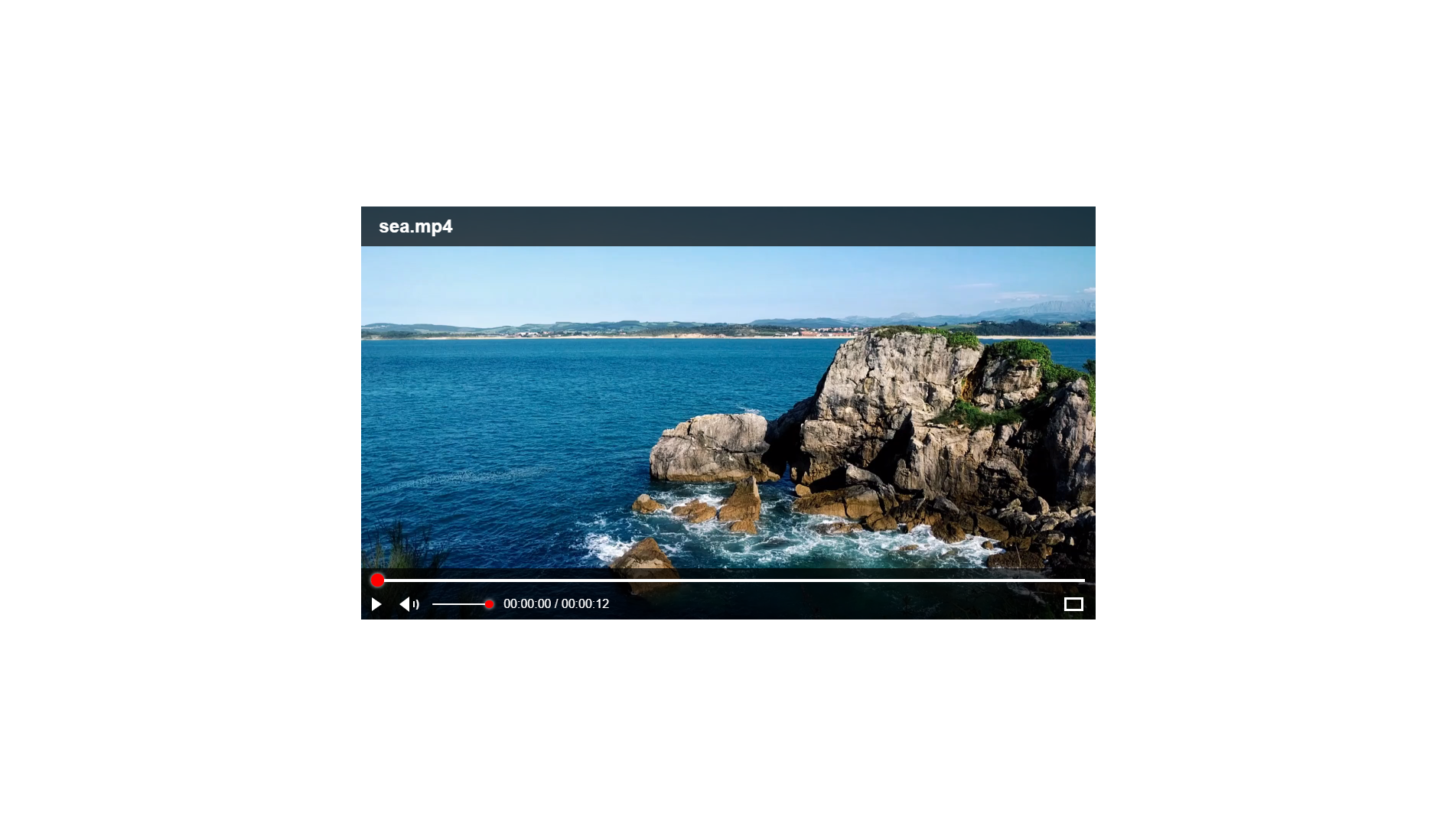 Video Controls Styling Thumbnail